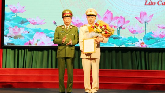Đại tá Lưu Hồng Quảng giữ chức vụ Giám đốc Công an tỉnh Lào Cai