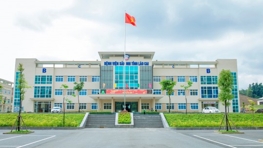 Bệnh viện Sản – Nhi Lào Cai là 1 trong 10 cơ sở y tế xanh
