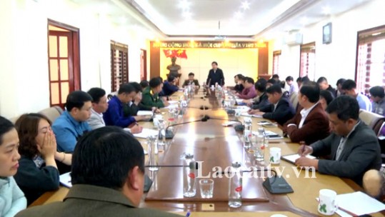 Thị xã Sa Pa họp khẩn việc tăng cường kiểm tra, kiểm soát và phòng, chống dịch Covid-19