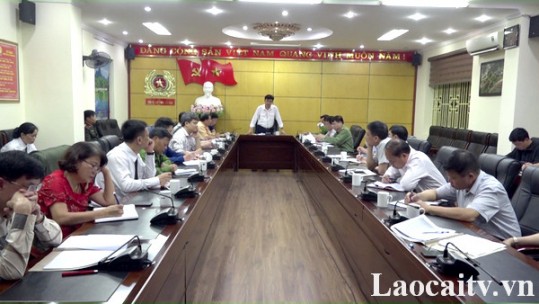 Công an tỉnh họp khẩn về phòng, chống dịch Covid–19