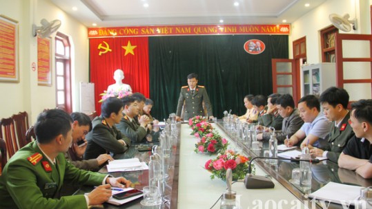 Công an tỉnh Lào Cai kiện toàn Ban Chỉ đạo phòng, chống dịch bệnh Covid-19