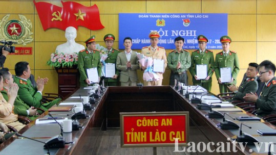 Kiện toàn Ban Chấp hành Đoàn thanh niên Công an tỉnh Lào Cai nhiệm kỳ 2017 - 2022