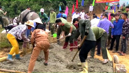 Tuổi trẻ Công an huyện Bát Xát xung kích, tình nguyện vì cộng đồng