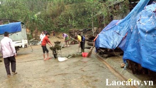 Các địa phương khẩn trương khắc phục hậu quả mưa đá