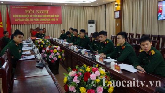 Bộ Quốc phòng rút kinh nghiệm và triển khai nhiệm vụ phòng, chống dịch Covid-19