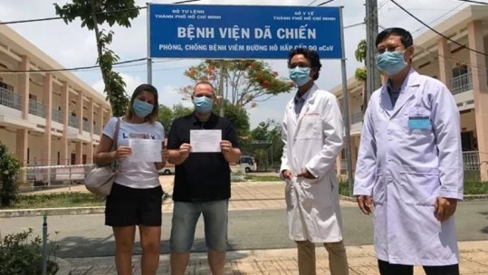 Ba bệnh nhân người nước ngoài được công bố khỏi bệnh