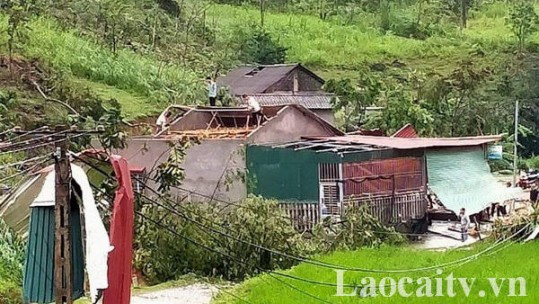 Lào Cai: Dông lốc, mưa đá gây thiệt hại khoảng 15 tỷ đồng