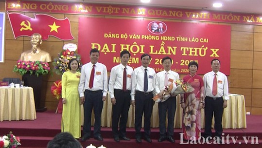Đại hội Đảng bộ Văn phòng HĐND tỉnh Lào Cai lần thứ X, nhiệm kỳ 2020 - 2025