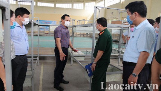 Ngày 6/5, Lào Cai kích hoạt cơ sở cách ly số 2