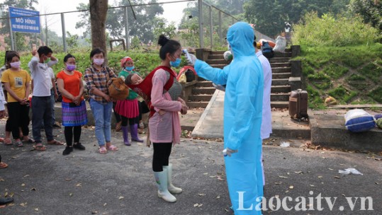 Cơ sở cách ly số 2 của tỉnh tiếp nhận hơn 90 công dân Việt Nam từ Trung Quốc trở về