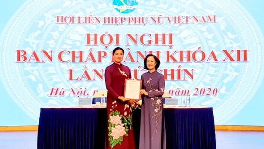 Đồng chí Hà Thị Nga, nguyên Phó Bí thư Thường trực Tỉnh ủy Lào Cai giữ chức Chủ tịch Hội LHPN Việt Nam