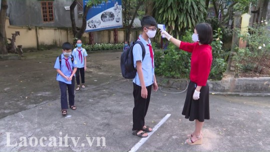 Thực hiện các biện pháp phòng, chống dịch Covid-19 trong trường học