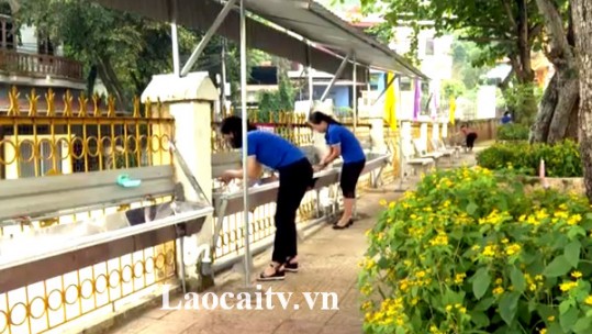 Các trường mầm non, tiểu học sẵn sàng đón học sinh đi học trở lại