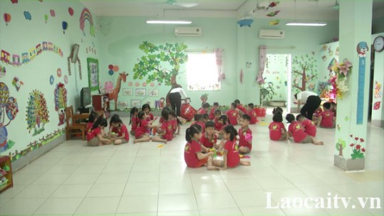 Lào Cai đón trẻ 3 tuổi đi học trở lại từ ngày 18/5