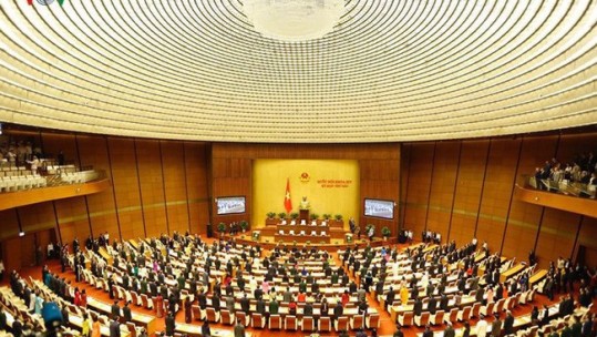 Quốc hội khai mạc Kỳ họp thứ 9, trực tuyến từ Nhà Quốc hội tới 63 đoàn