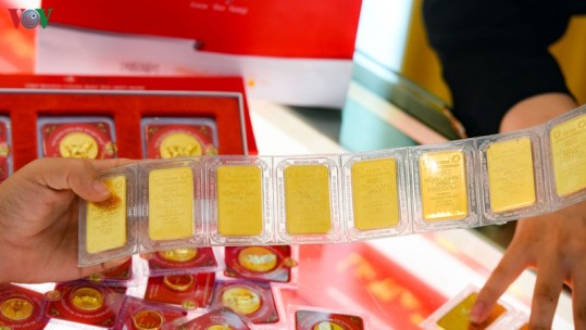 Giá vàng tăng đạt mức cao nhất trong vòng 7 năm