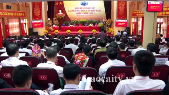 Khai mạc Đại hội đại biểu Đảng bộ huyện Bát Xát lần thứ XXIII