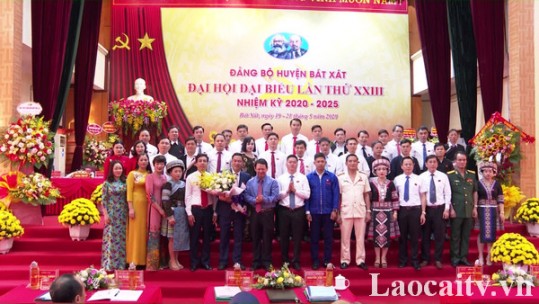 Đại hội Đại biểu Đảng bộ huyện Bát Xát lần thứ XXIII, nhiệm kỳ 2020 – 2025 thành công tốt đẹp