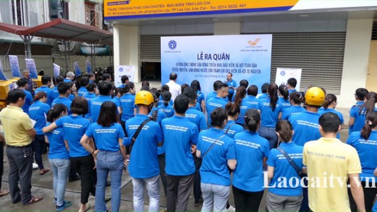 Lễ ra quân hưởng ứng “Tháng vận động triển khai BHXH toàn dân”