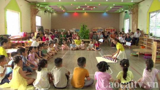 Ứng dụng phương pháp giáo dục tiên tiến trong các trường mầm non