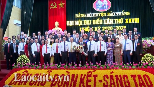 Đại hội Đảng bộ huyện Bảo Thắng lần thứ XXVIII thành công tốt đẹp | Đài ...