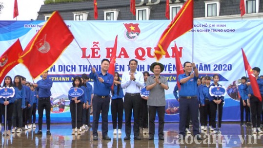 Ra quân Chiến dịch thanh niên tình nguyện hè 2020