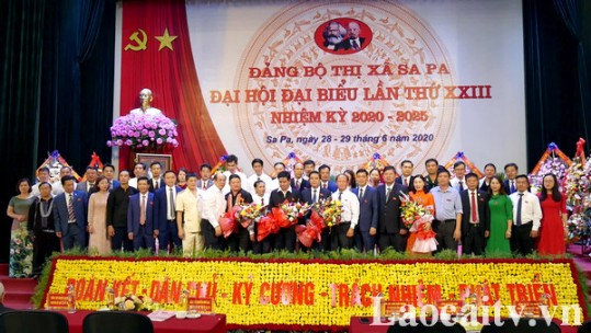 Đảng bộ thị xã Sa Pa tổ chức thành công Đại hội đại biểu Đảng bộ nhiệm kỳ 2020 - 2025