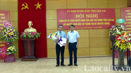 Công bố quyết định điều động, bổ nhiệm Giám đốc Sở Thông tin và Truyền thông