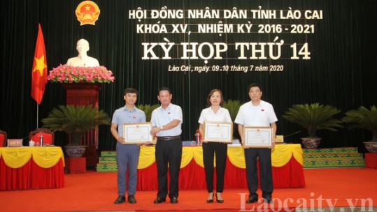 Ngày làm việc thứ nhất, Kỳ họp thứ 14 – HĐND tỉnh Lào Cai khóa XV