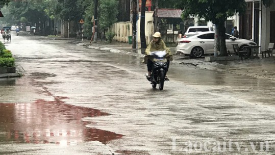 Lào Cai chấm dứt nắng nóng, mưa trên diện rộng