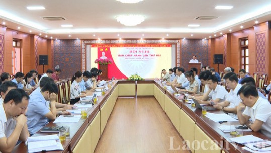 Hội nghị Ban Chấp hành Đảng bộ thành phố Lào Cai lần thứ 2 (mở rộng)