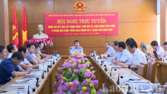 Sơ kết công tác xây dựng nông thôn mới và giảm nghèo bền vững 6 tháng đầu năm 2020