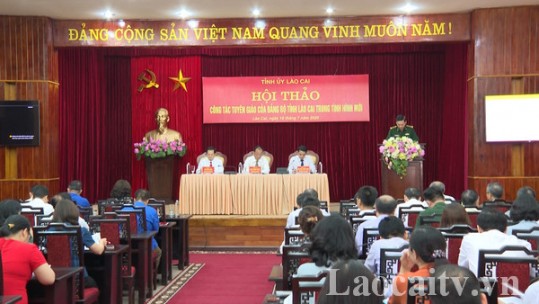 Công tác tuyên giáo của Đảng bộ tỉnh Lào Cai trong tình hình mới
