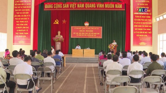 MTTQVN tỉnh Lào Cai tiếp xúc, đối thoại trực tiếp với Nhân dân xã Sàng Ma Sáo