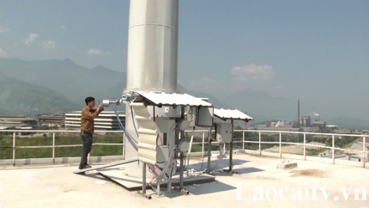 Lào Cai có 32 trạm quan trắc tự động kiểm soát ô nhiễm môi trường