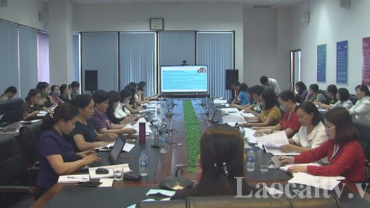 Tập huấn trực tuyến chuẩn bị đại hội Phụ nữ các cấp nhiệm kỳ 2021 - 2026