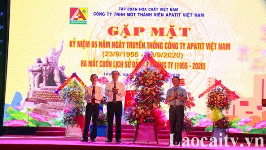Gặp mặt kỷ niệm 65 năm ngày truyền thống Công ty TNHH MTV Apatit Việt Nam