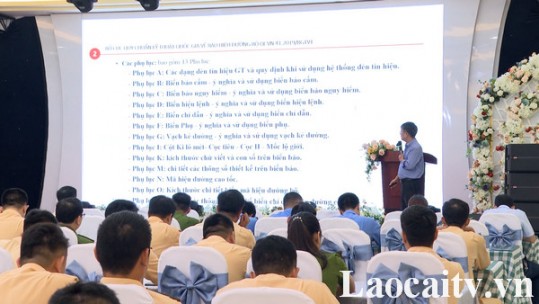Nâng cao năng lực thực thi công vụ cho các lực lượng bảo đảm trật tự an toàn giao thông