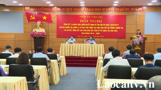 Tổng kết 10 năm thực hiện Quy chế công tác dân vận của hệ thống chính trị