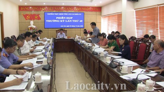 Thường trực HĐND tỉnh họp phiên thường kỳ lần thứ 49