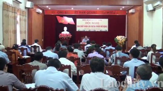 Hội nghị BCH Đảng bộ huyện Bảo Thắng lần thứ 3 (mở rộng)
