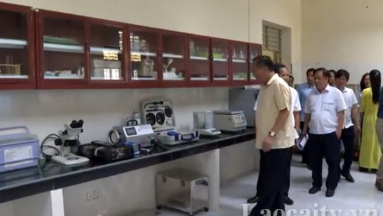Khai trương Phòng thử nghiệm khoáng sản, môi trường và an toàn thực phẩm tại Lào Cai
