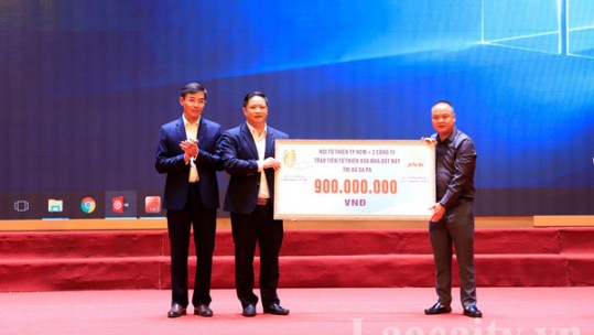 Sa Pa: Các doanh nghiệp, tổ chức, cá nhân ủng hộ trên 4,5 tỷ đồng để xây dựng nông thôn mới