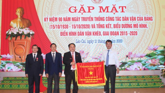 Gặp mặt kỷ niệm 90 năm Ngày truyền thống công tác dân vận của Đảng (15/10/1930 – 15/10/2020)