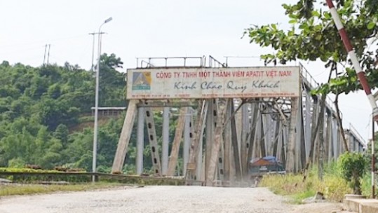 Cấm tất cả phương tiện cơ giới lưu thông qua cầu chung Gia Phú từ 16/10/2020