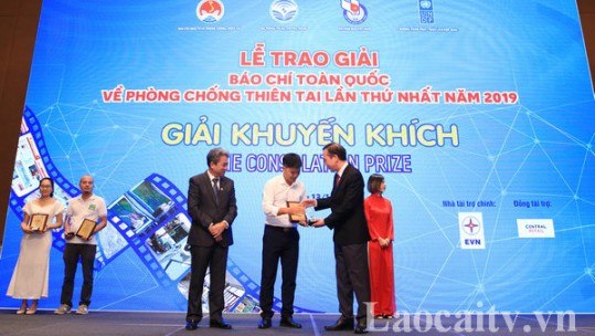 Lào Cai có tác phẩm đạt Giải báo chí Phòng chống thiên tai lần thứ nhất năm 2019