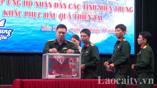 Nhiều địa phương phát động quyên góp ủng hộ đồng bào miền Trung