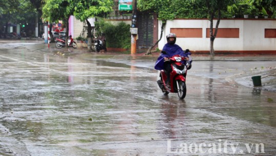 Đêm ngày 28/10: Thời tiết Lào Cai có mưa rải rác