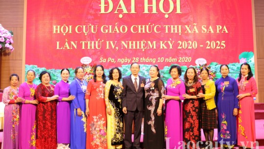 Đại hội Cựu giáo chức thị xã Sa Pa khóa IV, nhiệm kỳ 2020 – 2025