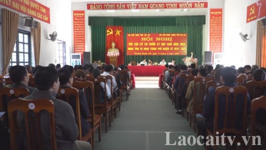 Tổ Đại biểu HDND tỉnh tiếp xúc cử tri tại thành phố Lào Cai